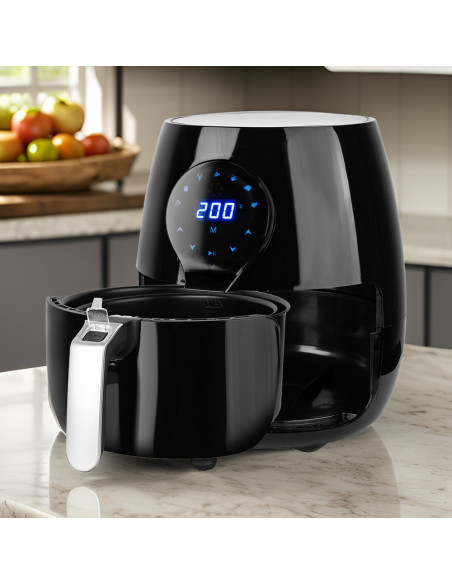 Friggitrice ad Aria 3.5lt Cestello Rimovibile 1500W con Display Touch e Timer
