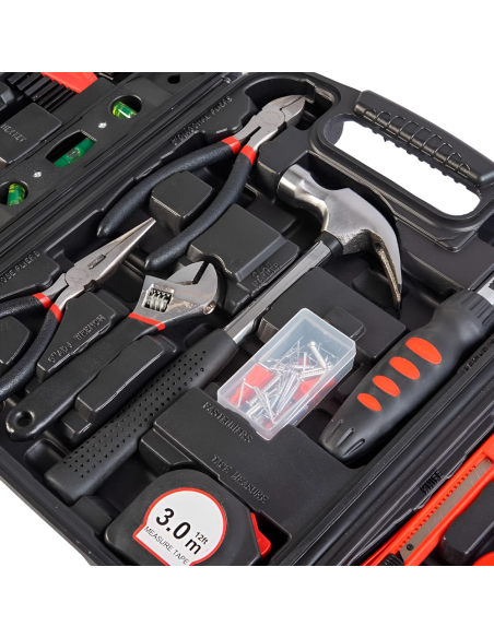 Kit Valigetta 129pz Set Fai da Te e Professionale Accessori Misti con Valigetta