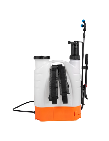 Pompa a Spalla Nebulizzatore 2 in 1 16lt Batteria 12V Ricaricabile