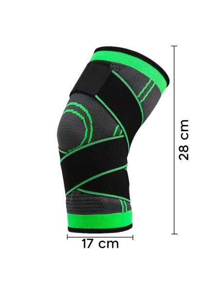 Ginocchiera Sportiva Tutore Ginocchio Supporto Fascia Elastica a Compressione