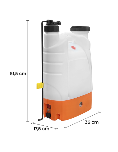 Pompa a Spalla Nebulizzatore 2 in 1 16lt...