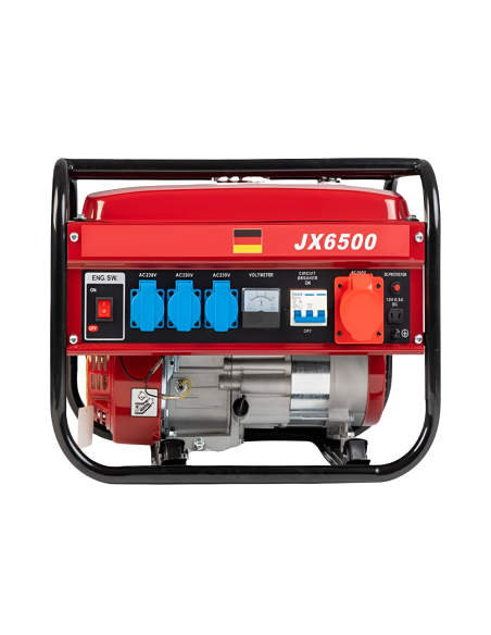 Generatore Corrente Motore Benzina 4 Tempi Gruppo Elettrogeno 5,5CV 196cc 2000W