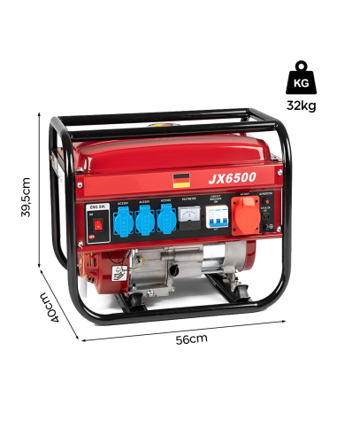 Generatore Corrente Motore Benzina 4 Tempi...
