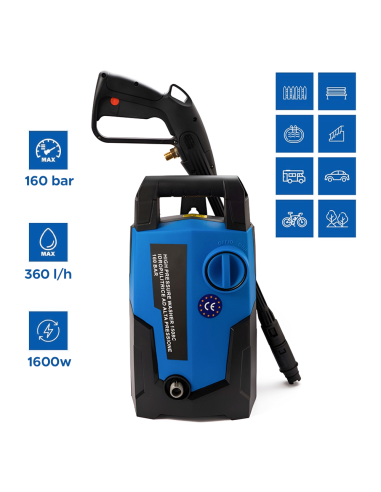Idropulitrice Elettrica 160 Bar Alta Pressione...