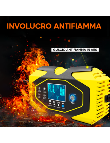 Caricabatteria Auto e Moto per Batteria Litio e...