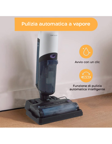 Aspirapolvere Lavapavimenti Cordless Scopa...