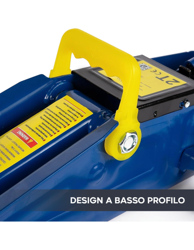 Cric Sollevatore Auto 2 Tonnellate Martinetto...