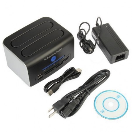 Dock Docking Station 2.5" 3.5" SATA IDE USB2.0 HDD - CH-328U2IS
