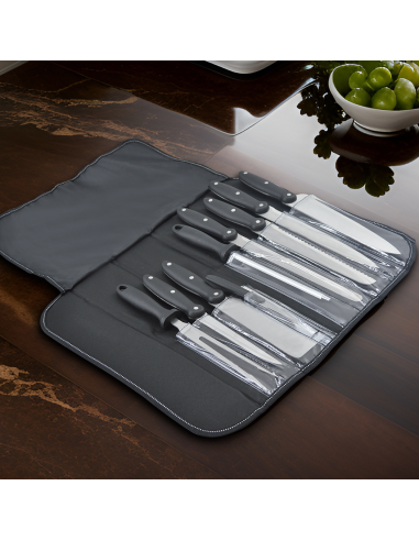 Set 9 Coltelli da Cucina con Custodia...