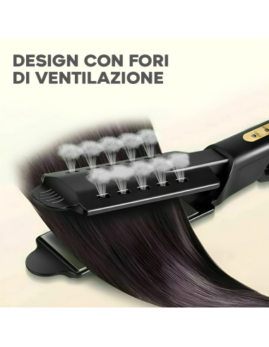 Piastra Capelli Lisciante Ceramica Temperatura...