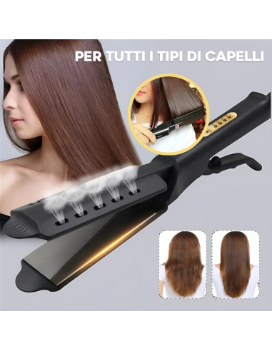 Piastra Capelli Lisciante Ceramica Temperatura...