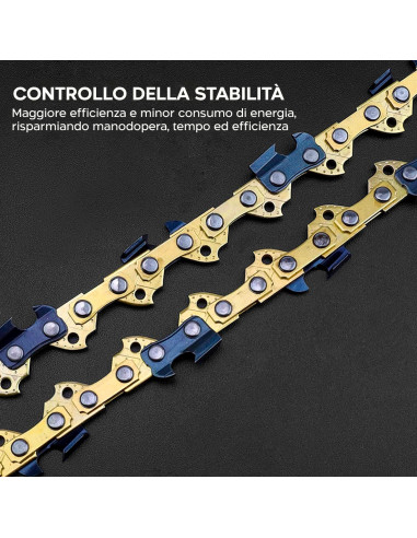 Catena da 12 Pollici Ricambio Motosega...