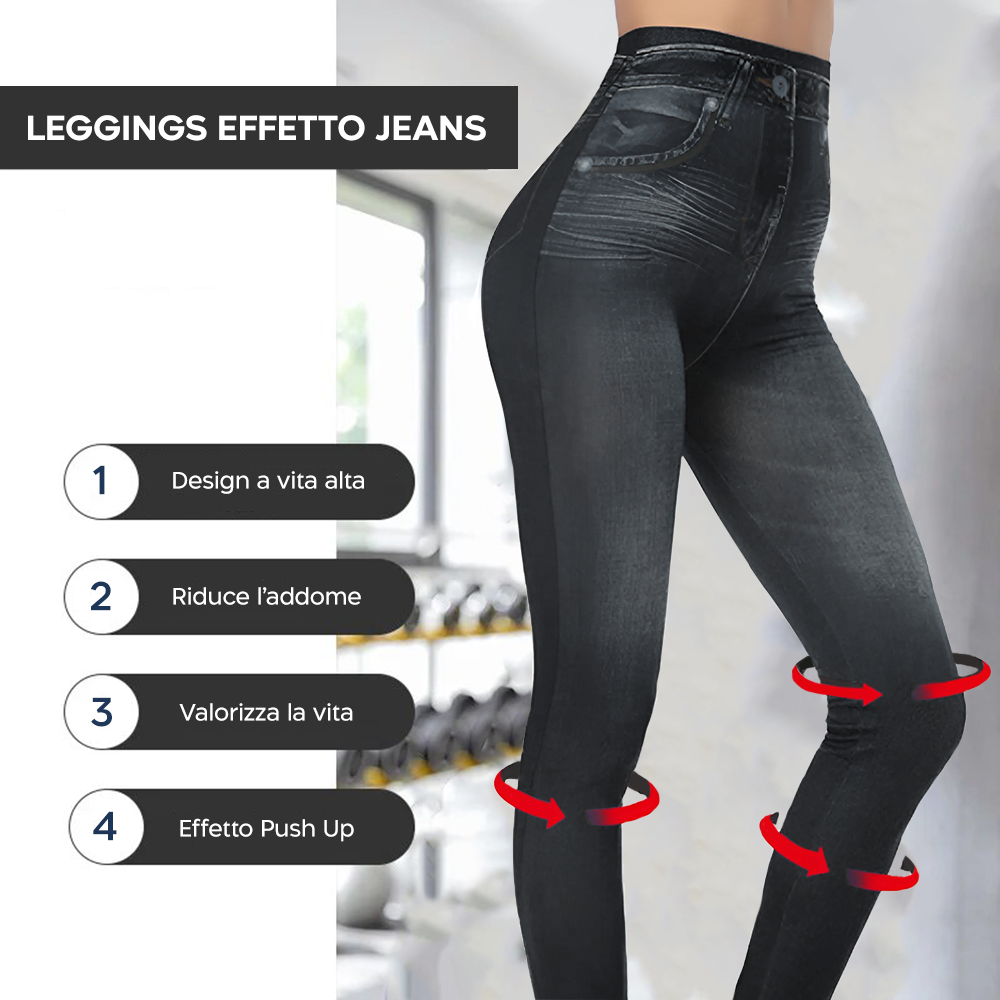 Leggins Corti Donna 3/4 - Fitness Estate Cotone Elasticizzati - Foto 2