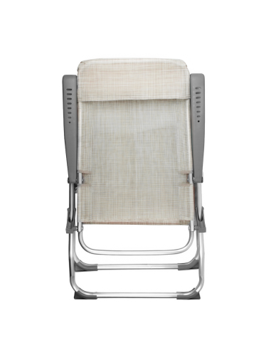 Sedia Sdraio Pieghevole con Braccioli Schienale...