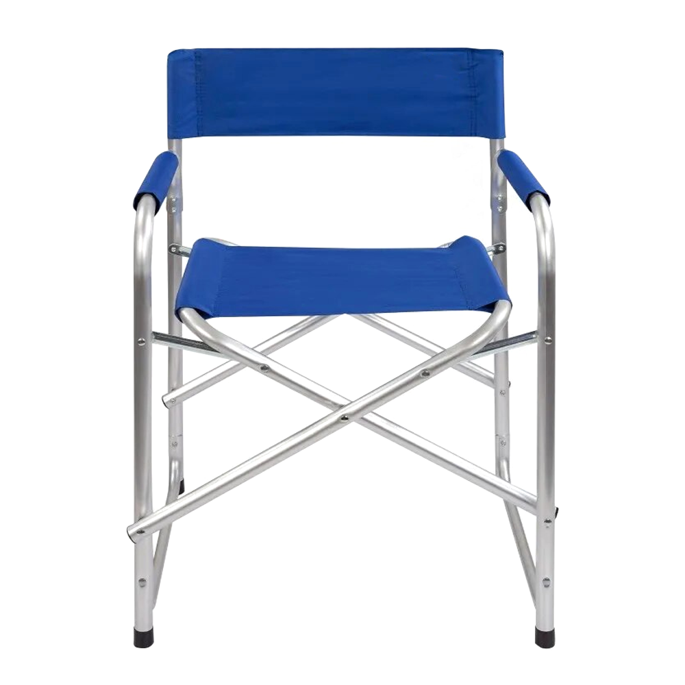 Set 2pz Sedia Regista in Alluminio e Textilene Pieghevole da Campeggio 82x57x55 - Foto 19 di 32