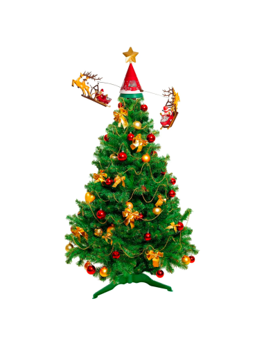 Puntale Rotante per Albero di Natale Girevole a...