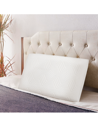 2pz Guanciale Memory Foam Cervicale Alto 11cm...