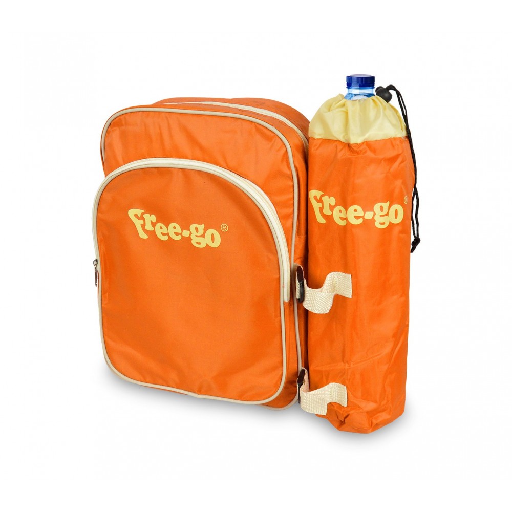 2502T Zaino termico FREE-GO vari colori con portabottiglia