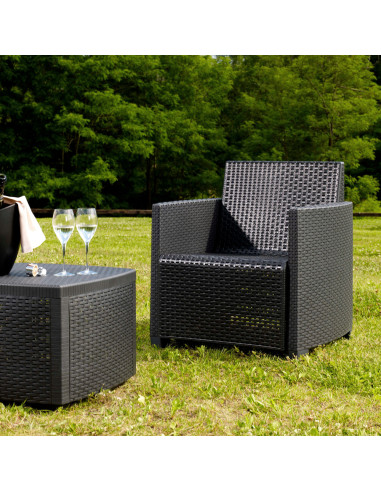 Set Giardino Salotto COMO Divano Poltrone...