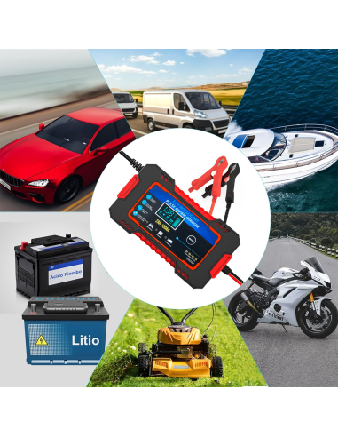 Caricabatteria Auto e Moto Ricarica...