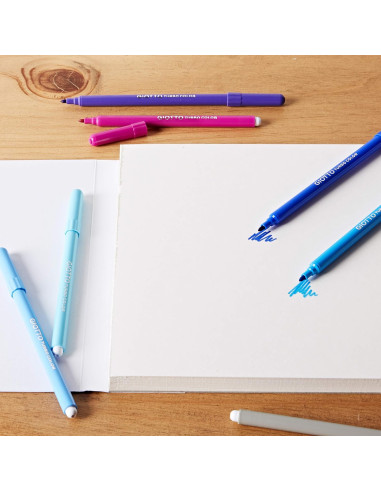 Giotto Turbo Color 24 Pennarelli Punta Fine 2,8...