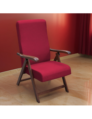 Poltrona in Legno Faggio Noce Miami MAS272...