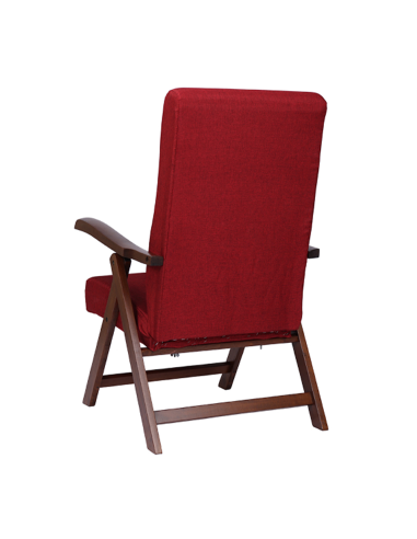 Poltrona in Legno Faggio Noce Miami MAS272...