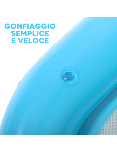 Materassino Gonfiabile con Rete Lettino...