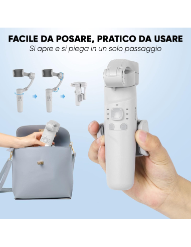 Stabilizzatore Smartphone 3 Assi Cardanico...
