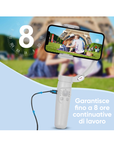 Stabilizzatore Smartphone 3 Assi Cardanico...