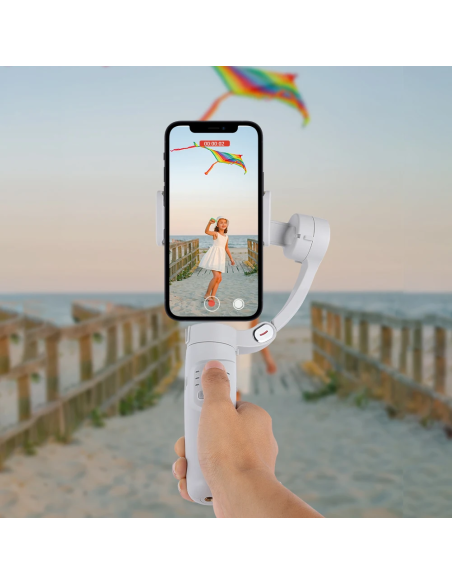 Stabilizzatore Smartphone 3 Assi Cardanico Treppiedi Pieghevole per Foto e Video