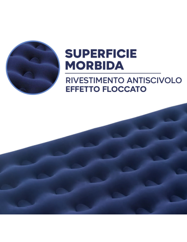 Materasso Gonfiabile Matrimoniale da Campeggio...