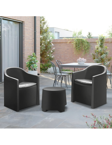Set Giardino LUNA Salottino da Esterno 2...