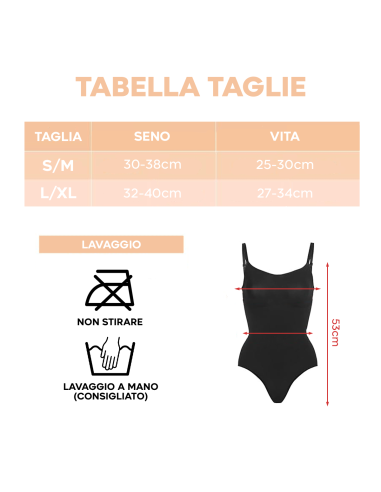 Pack 3 Body Contenitivo Donna Spalline...