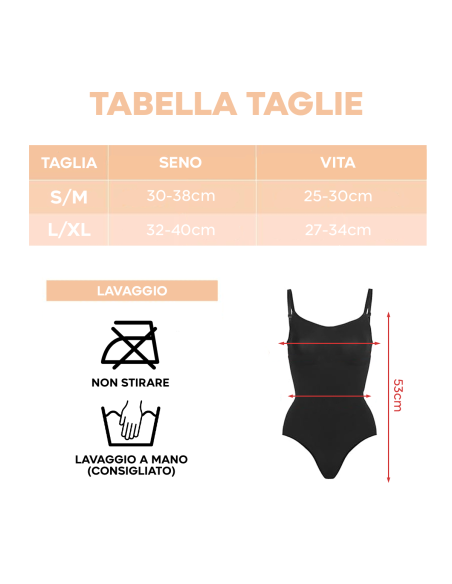 Pack 3 Body Contenitivo Donna Spalline Regolabili Canotta Tessuto Elasticizzato