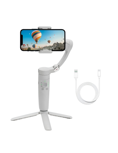 Stabilizzatore Smartphone 3 Assi Cardanico Treppiedi Pieghevole per Foto e Video