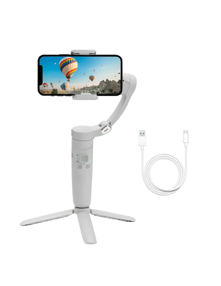 Stabilizzatore Smartphone 3 Assi Cardanico Treppiedi Pieghevole per Foto e Video