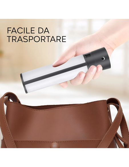 Luce LED Ricaricabile Pieghevole Illuminazione Foto Video Lampada Portatile 5V