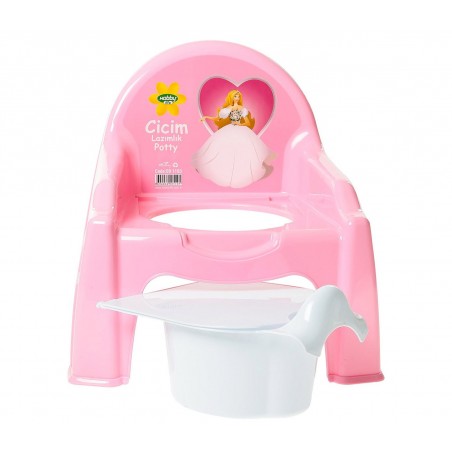 091103 Vasino per bambini sedia con vasino in plastica 4 colori baby potty
