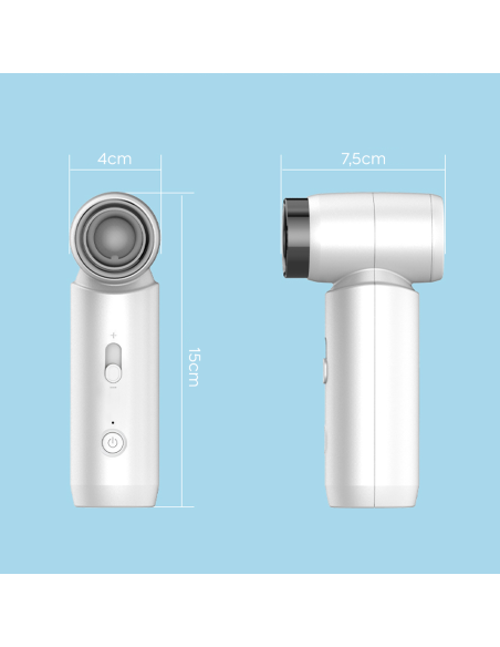 Mini Ventilatore Multifunzione Senza Fili Ricaricabile con Velocità Regolabile