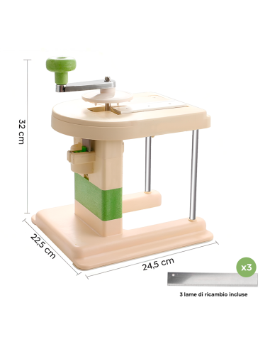 Tritatutto Rotante per Cavolo Multifunzione...
