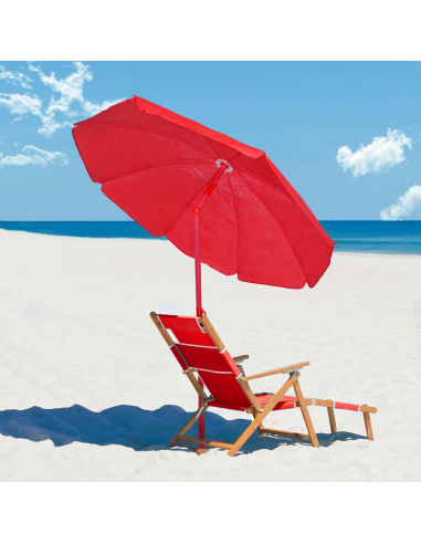 Ombrellone da Spiaggia TNT Palinuro H185cm...