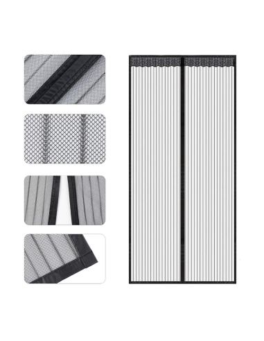 2pz Zanzariera Magnetica Porte Chiusura a...