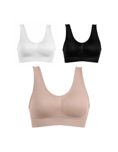 Reggiseno Top Sportivo Senza Ferretto Spalla Larga...