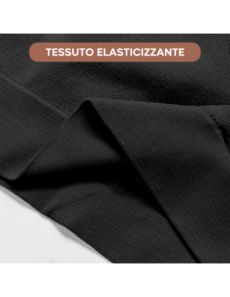 Reggiseno Top Sportivo Senza Ferretto Spalla Larga Traspirante Elasticizzato