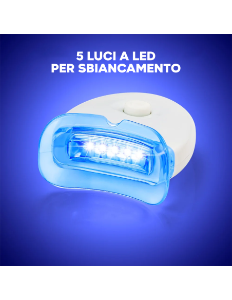 Kit Sbiancamento Denti in 20 Minuti con Penna Sbiancante e Gel Tecnologia LED