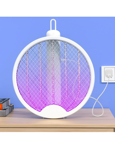 Racchetta Elettrica Anti Zanzare Fulmina...