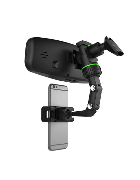 Supporto Smartphone per Auto Specchietto Retrovisore Porta Cellulare Universale