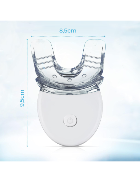 Kit Sbiancamento Denti in 20 Minuti con Penna Sbiancante e Gel Tecnologia LED