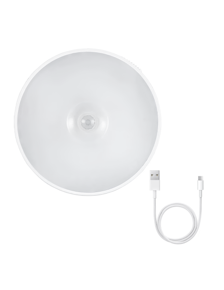 Luce LED da Parete Applique Intelligente Sensore di Movimento Ricaricabile USB